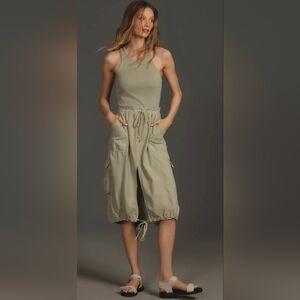 Anthropologie Daily Practice Be Bold Racerback Twofer Dress